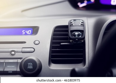 Automotive air conditioning in the car and gradient filter 