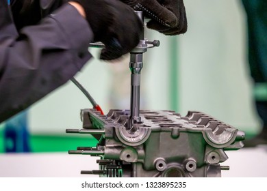 Automotive Engine. Motor Car. Locksmith Repairs The Engine. Engine Service. Drive Technology. Motor Production. Auto Industry. Engineering.