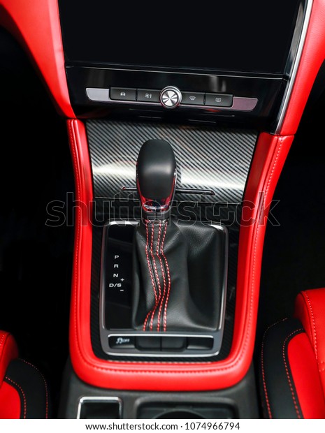 Automotive interior shift
lever