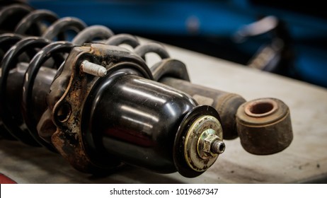 Automotive Shock And Coil Spring