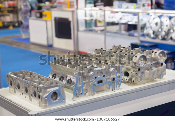 Automotive spare parts on the counter in the\
store and auto\
service