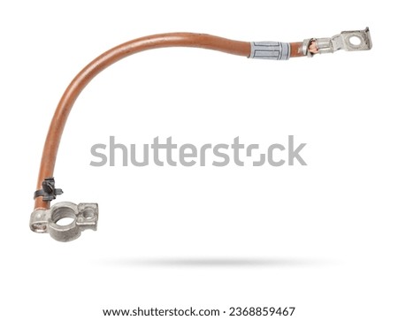 Automotive wiring harness with negative battery terminal and squib for disconnection in case of an accident. Vehicle security systems.