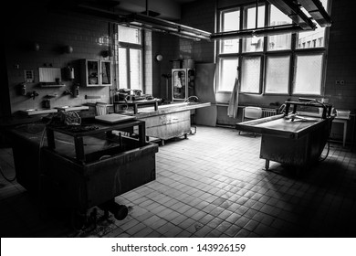 An Autopsy Room Interior