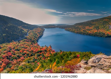 Autumn In Acadia National Park, Maine, USA