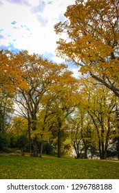 Autumn Along The Red River In Manitoba, Canada