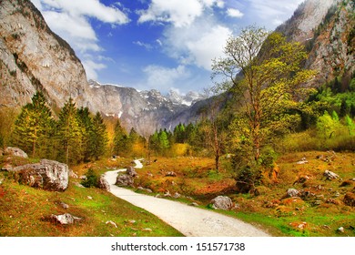 Autumn In Alps, Bavaria