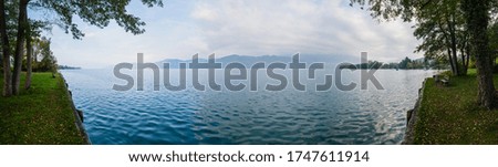 Similar – Image, Stock Photo Landscape in the Salzkammergut