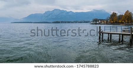 Similar – Image, Stock Photo Landscape in the Salzkammergut