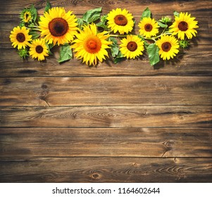 36,074 Sunflower wood background Images, Stock Photos & Vectors ...
