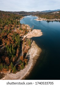 Autumn At Bass Lake In California, USA