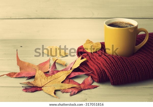 Autumn Coffee Stock Photo (Edit Now) 317051816