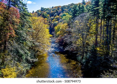 Autumn Colors In The Blue Ridge Mountains