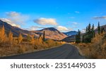 Autumn colours along the Dempster Highway in Canada