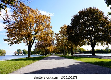 Autumn Fall Colors In Oshkosh, Wisconsin 