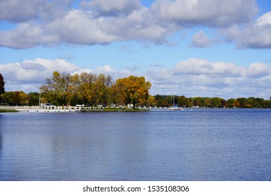 Autumn Fall Colors In Oshkosh, Wisconsin 