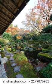 Autumn Garden Scenery Of Ohara Jikkoin