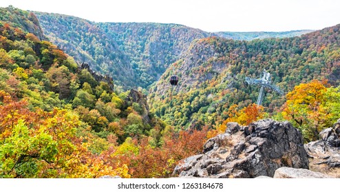 Autumn in german Harz mountains