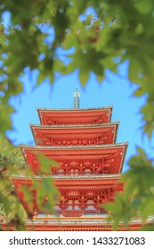 Autumn Of Hasedera Temple,Yamato Province,Japan.