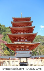 Autumn Of Hasedera Temple,Yamato Province,Japan.