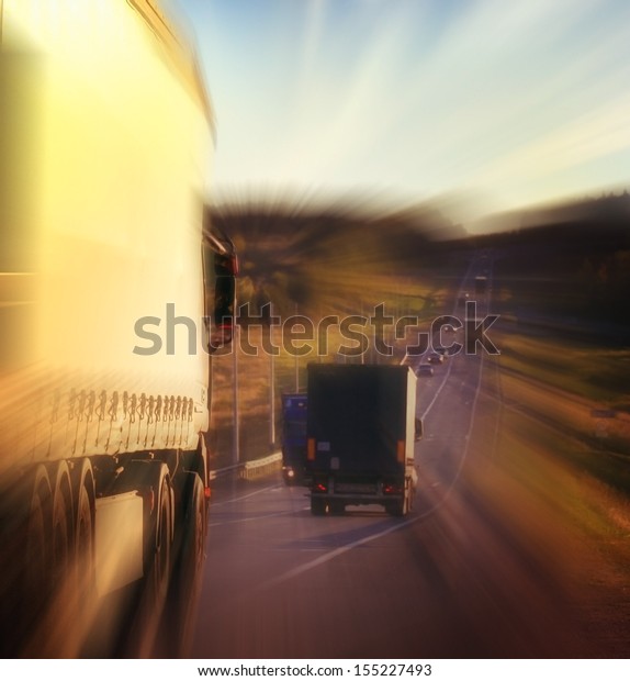 Autumn highway travel cars
blur