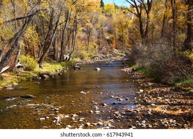 Autumn Landscape; Roaring Fork River Aspen, CO
