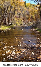 Autumn Landscape; Roaring Fork River Aspen, CO
