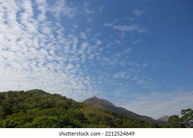 Autumn Landscape At Sunset Peak, Lantau Island, Hong Kong