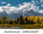 Autumn Majesty: The Teton Range in Fall Splendor