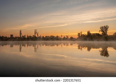 Autumn Morning, Coal Mine, Silesia