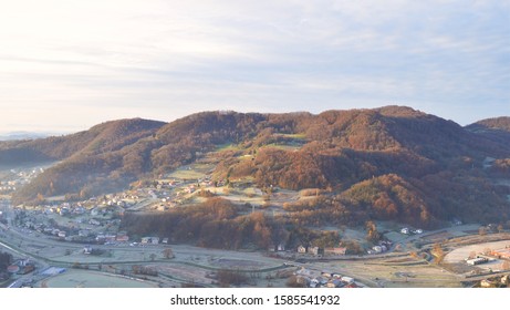 Autumn Morning Landscape, Hrvatsko Zagorje, Croatia