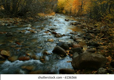 Autumn On The Big Wood River, Idaho