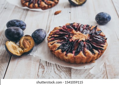 Autumn Plum Pie