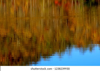 Autumn Reflections, Burnsville Lake, Braxton County, West Virginia, USA