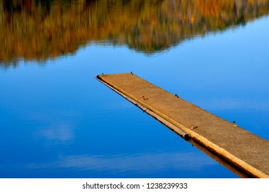 Autumn Reflections, Burnsville Lake, Braxton County, West Virginia, USA