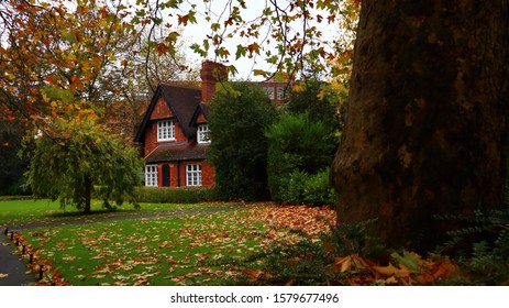 Autumn In Saint Stephens Green Park