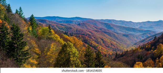 Autumn Scenics In The Great Smoky Mountains National Park