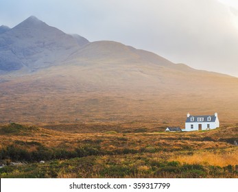 Autumn In Scottish Highlands, Glencoe Valley, Scotland