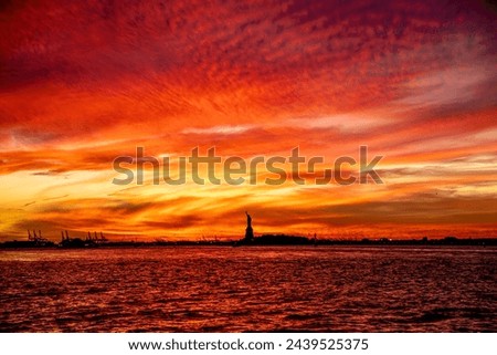 Similar – Sunset of Liberty