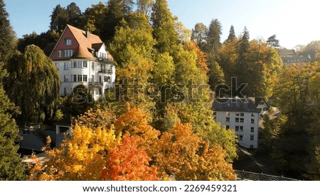 Autumn Swiss Alps Alpstein Seealpsee Autumncolors in switzerland landscape