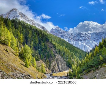 Autumn In The Swiss National Park