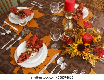 Autumn Table Setting