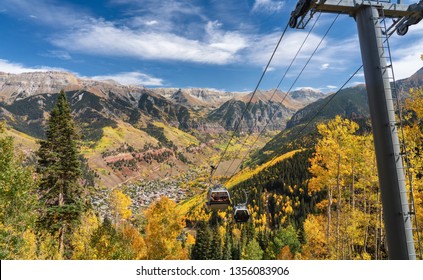 Autumn In Telluride Colorado - Gondola