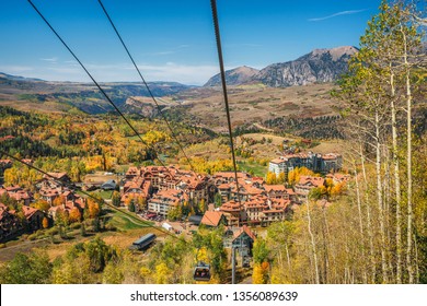 Autumn In Telluride Colorado - Gondola	