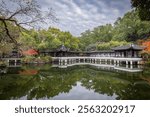 Autumn at Tinglin Park in Kunshan, Suzhou