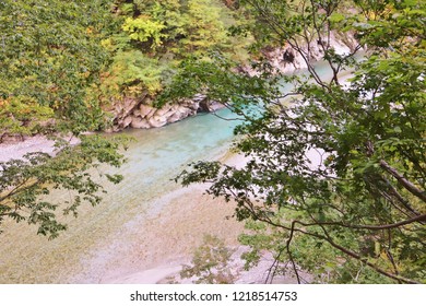 Autumn Trip In The Hokuriku Region Of Japan  Beautiful View Of Kurobe Gorge