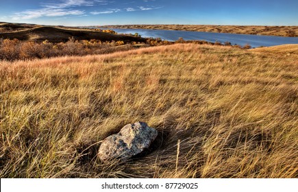 Autumn View Saskatchewan Buffalo Pound Lake