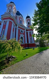 Autumn Walk In The Church Park, Church Attendance, Religious Worship.