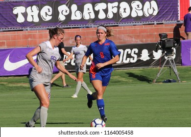 AUTUMN WILDUNG Forward For The Houston Baptist University Huskies At GCU Stadium In Phoenix,AZ USA August 24,2018.