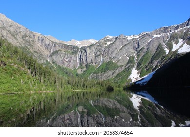 Avalanche Lake At Glacier National Park