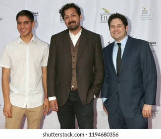 AVALON - SEP 28:  Joseph Peter Perez, Gabriel Gonzales, Emmanuel Rodriguez At The Catalina Film Festival - Friday Red Carpet At The Casino On September 28, 2018 In Avalon, CA